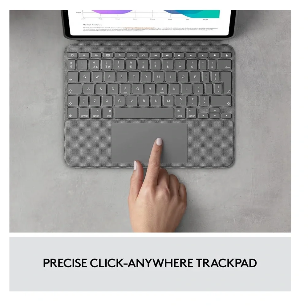 Logitech Combo Touch iPad Pro 11-inch (1st, 2nd, 3rd, 4th generation) 🧑‍💻🛜⌨️ NIB